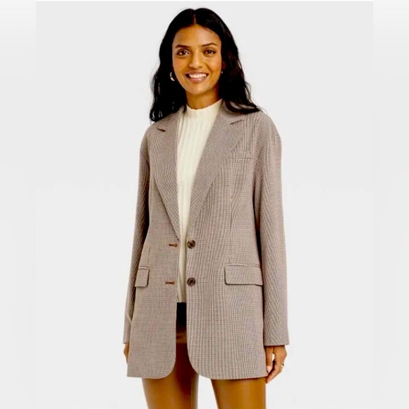 a new day Jackets & Blazers - A New Day Houndstooth Blazer